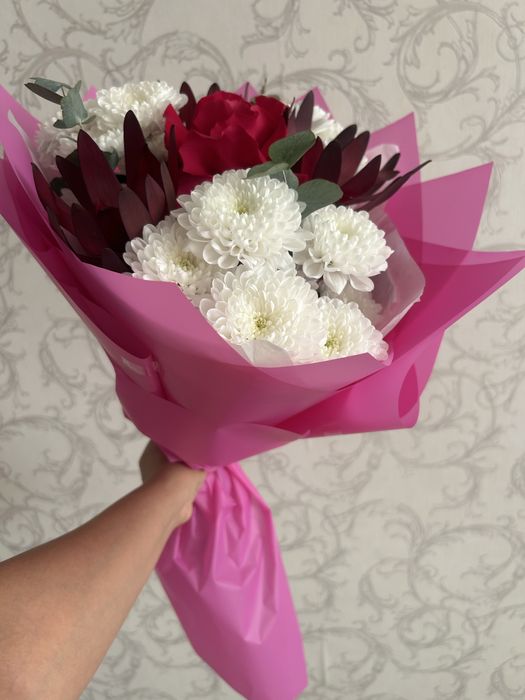 Букет цветы свежие