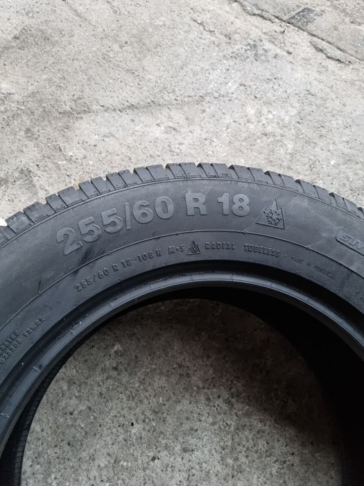 4 anvelope iarna CONTINENTAL 255/60/18 DOT 2017 PRET PER BUCATA