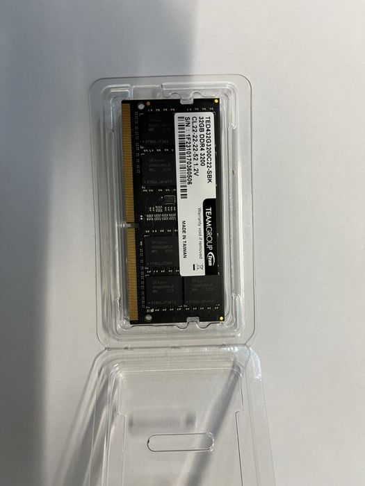 Оперативная память DDR4, 32Gb, 3200MHz