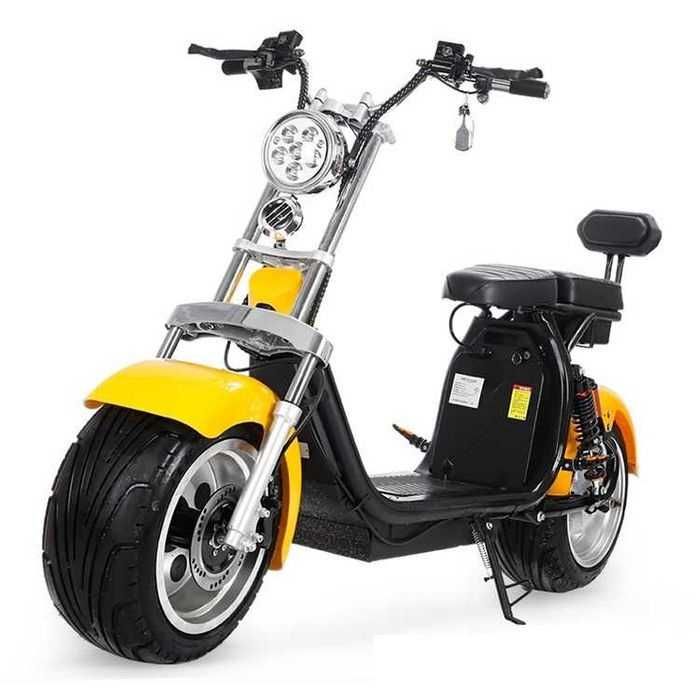 Scuter Electric 1500W 2 Persoane Jante Cromate Display Mare, Garantie