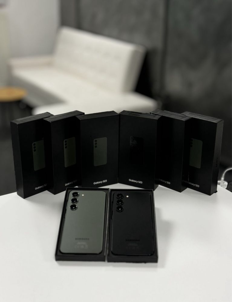 Samsung S23 128 Gb Black/Green | NOI | Garantie DOM-Mobile