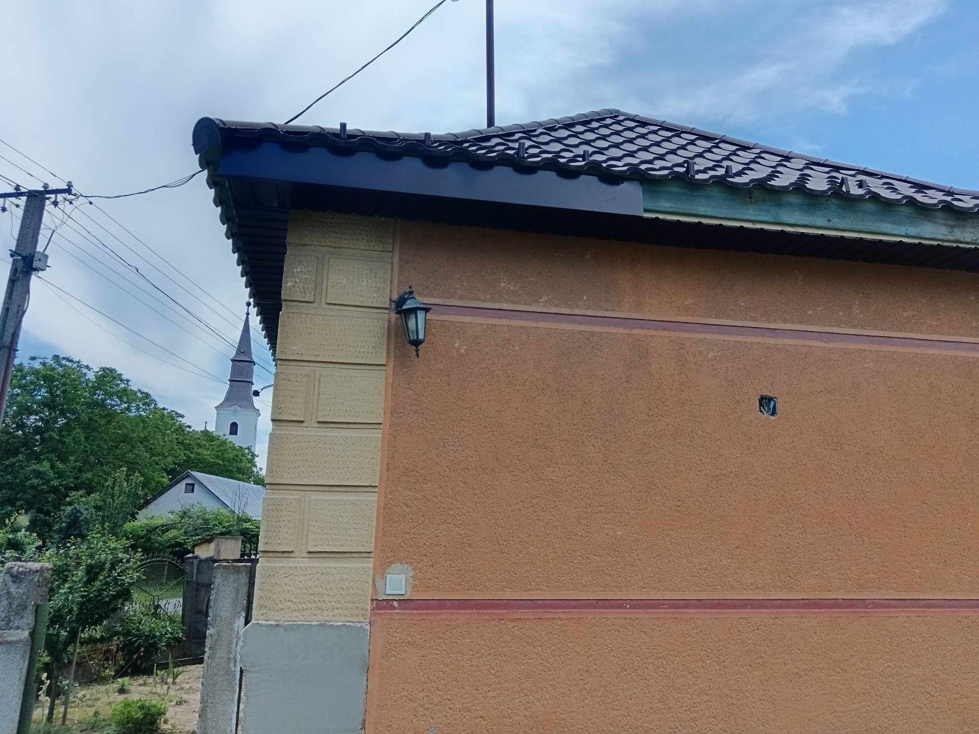 Executăm Jgheaburi și burlane reparații acoperișuri dulgherie pervaze