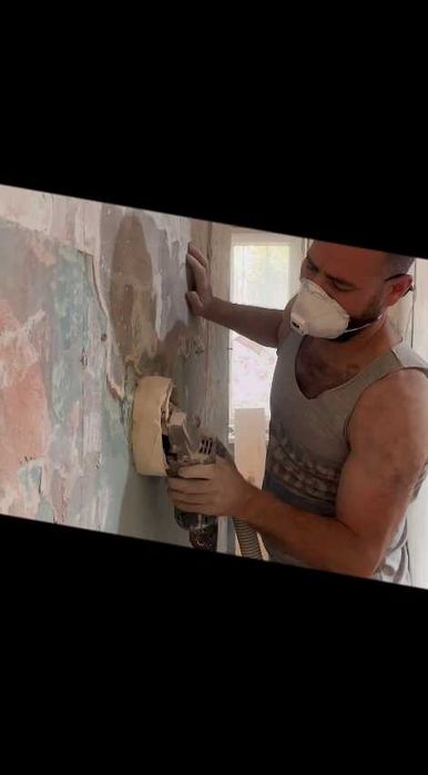 Шлифовка бетонных полов и стен. Подготовка основания