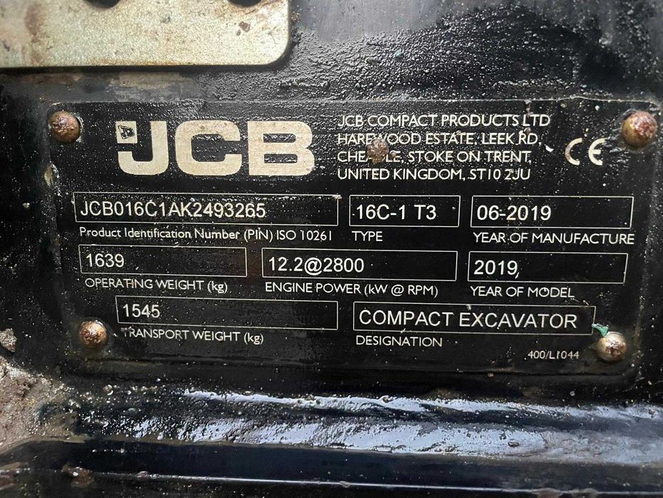 Miniexcavator de vanzare