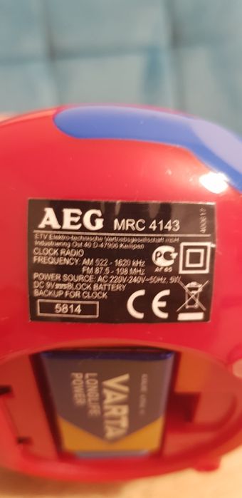 Radio cu ceas Aeg MRC 4143 Clock Radio
