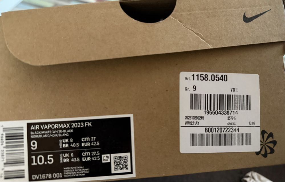 Nike Air Vapormax 2023 FK