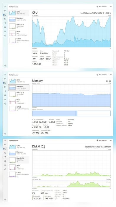 Laptop Lenovo IdeaPad 15.6" 1080p FullHD Intel 8GB, 128GB SSD NVMe