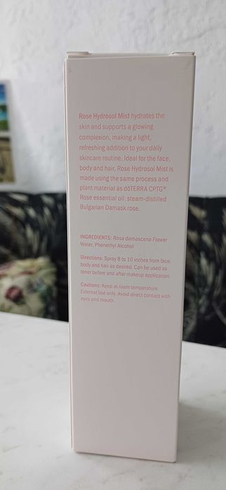 Розова вода спрей doTERRA 100ml, Дамасцена