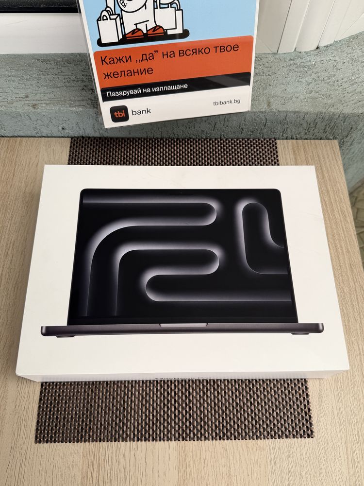 НОВ! *ЛИЗИНГ* Apple Macbook Pro 14" M4 10C/10G 16RAM 512SSD Гаранция!