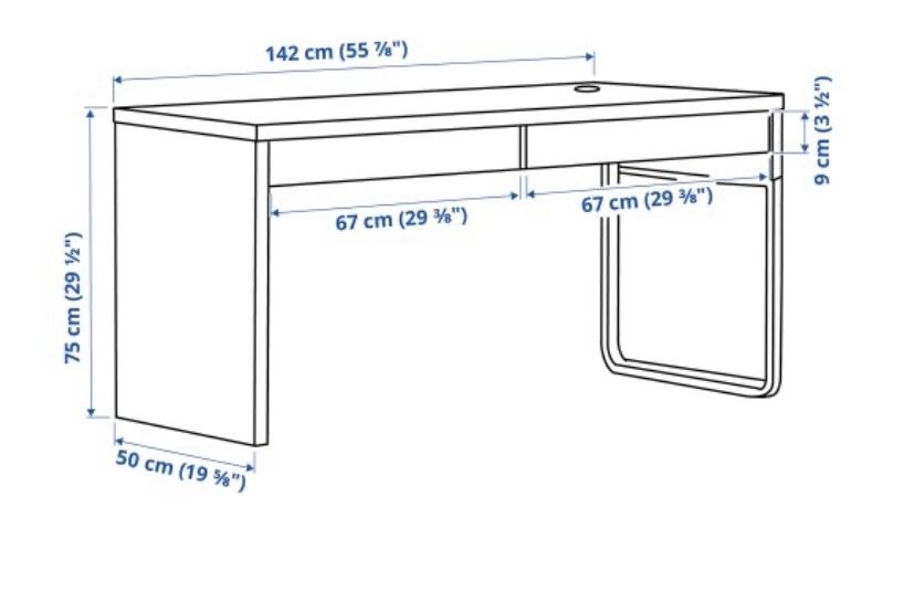 Бюро MICKE Ikea