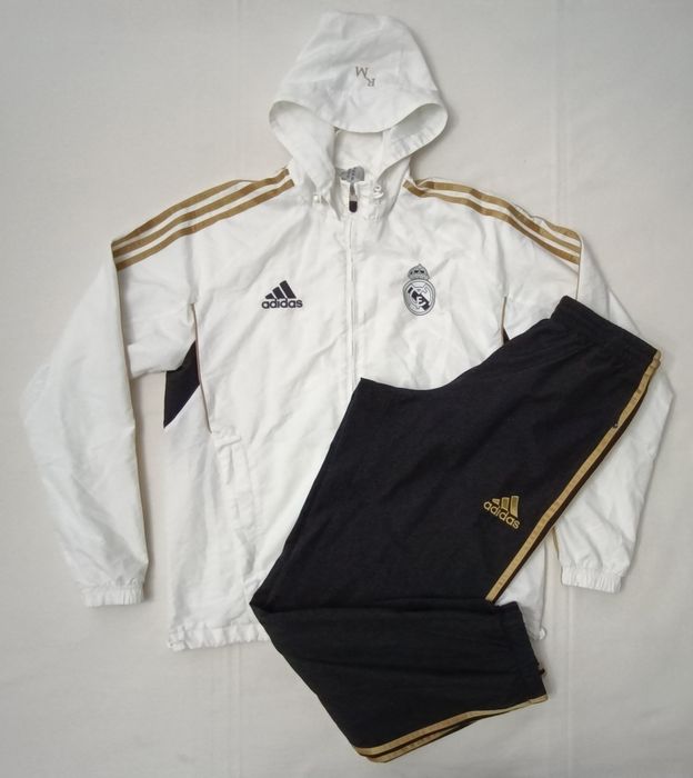 Adidas Real Madrid 2011/12 Tracksuit оригинален екип S горно и долно