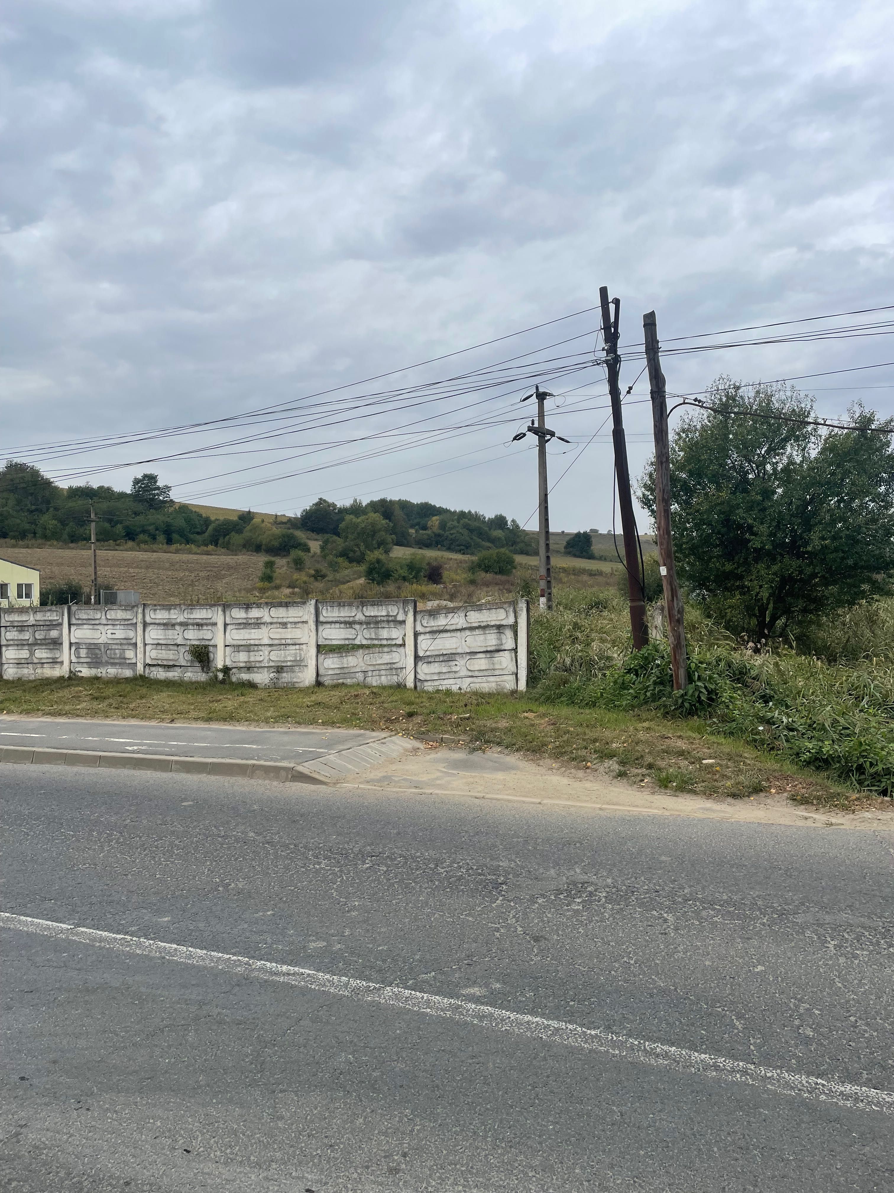 Teren intravilan, 21547 mp zona ind. Agnita, pretabil parc fotovoltaic