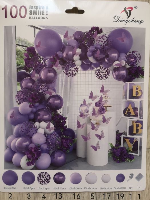 Сет балони за украса