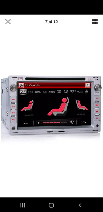 Navigație auto dedicată VW, cu ecran de 8 inch