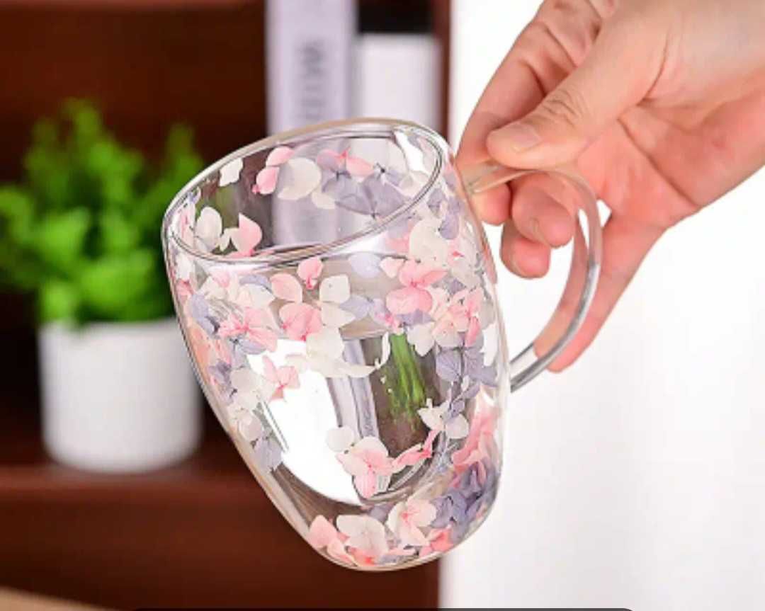 Ефектни чашики с цветя