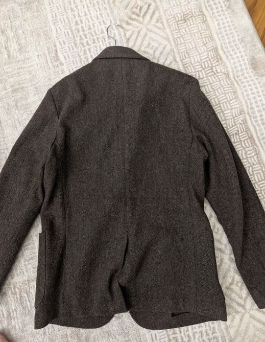 Мужской пиджак шерстяной Uniqlo