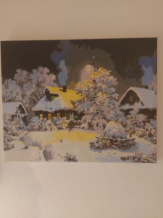 Vând tablou pictură acril 50/40