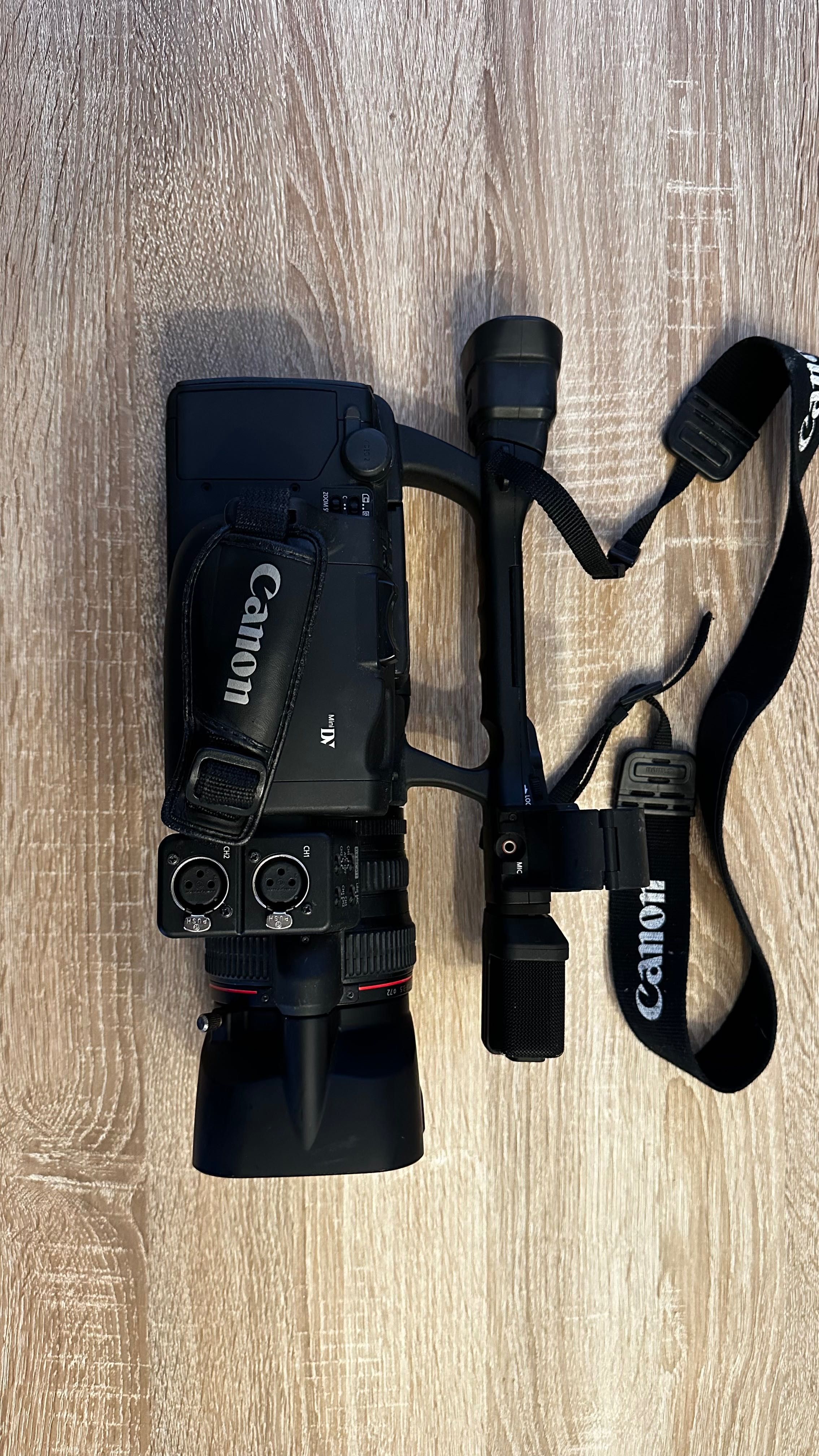 Canon XH A1 HDV 1080i camera video profesionala DEFECTA piese
