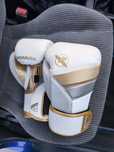 Боксови ръкавици Hayabusa T3 white/gold