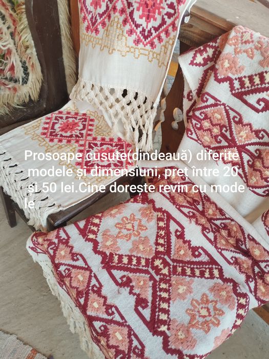 Război de țesut,preșuri, față de masă, cergă