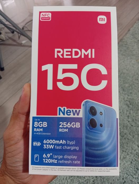 Redmi 15c 256memorie