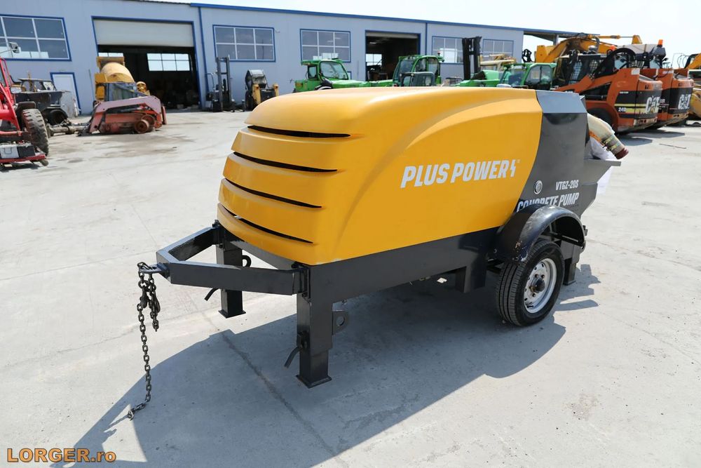 Plus Power VTGZ-20S Pompa de beton nou Power Plus VTGZ-20S