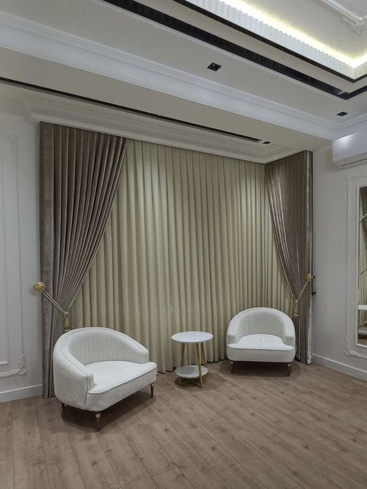 Euro stilda parda tikish hizmati.Jalyuzi urnatish hizmati