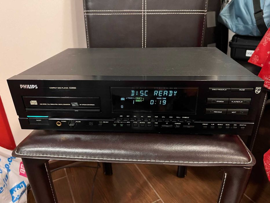 PHILIPS CD-850 = Compact Disk Player (vintage)