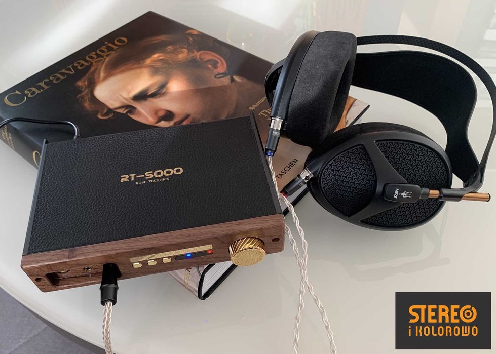 ROSE TECHNICS RT-5000 DAC / Amplificator Casti Dual ESS9038Pro Nou