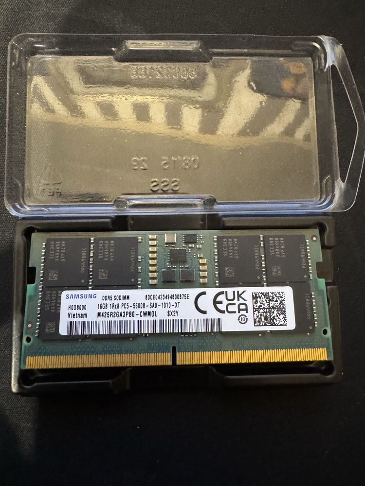 Оперативная память DDR5 Samsung 5600 16Гб sodimm