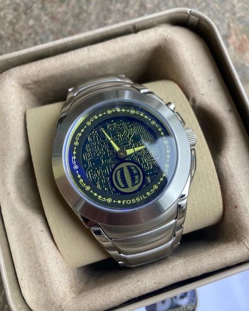 Ceas Fossil Big Tic BG-2041 - original, stare foarte bună, 5 ATM