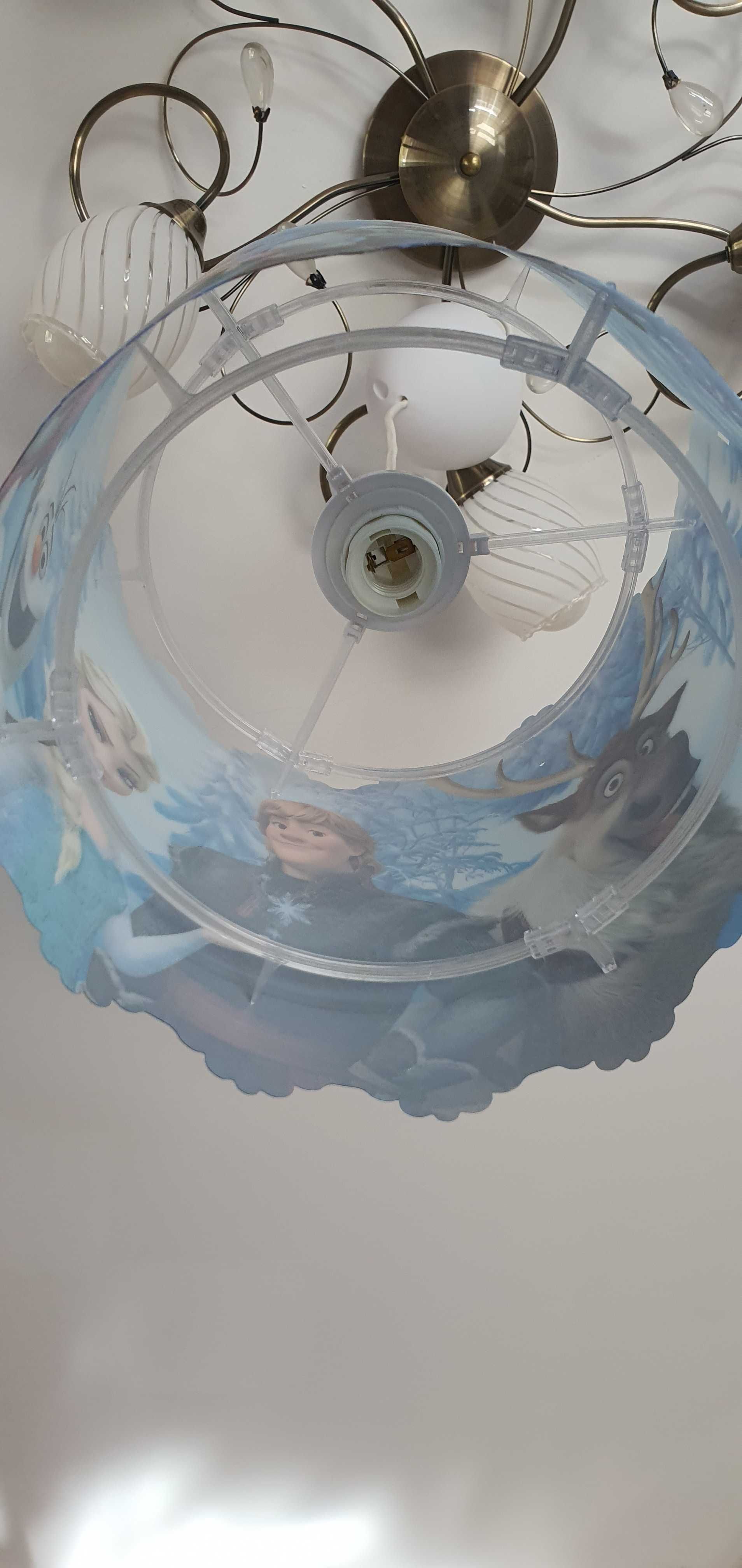 Philips - LED Детски Полилей DISNEY FROZEN 1xE27/6W/230V