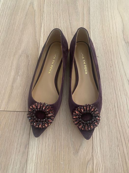 Vând balerini piele