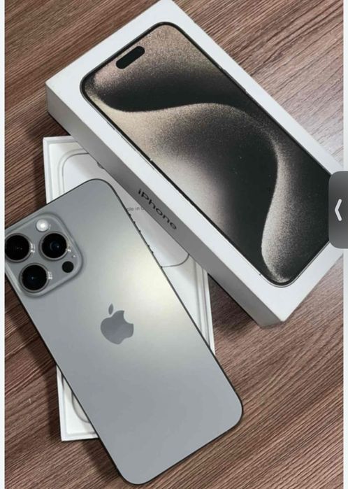 iPhone 15pro max в сером цвете