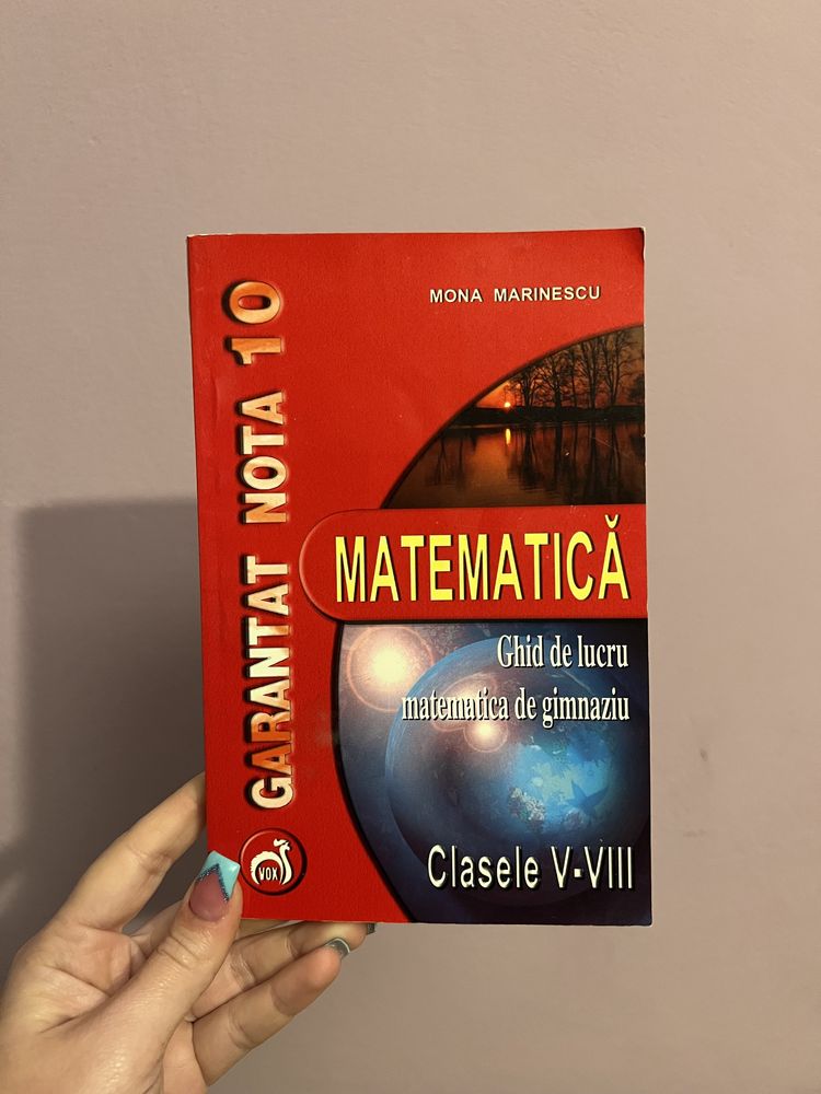 Culegere matematica romana biologie fizica