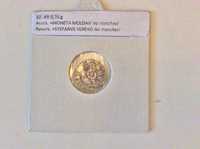 Monedă Gros, Ștefan cel Mare, tip IId, 1457-1504, argint..