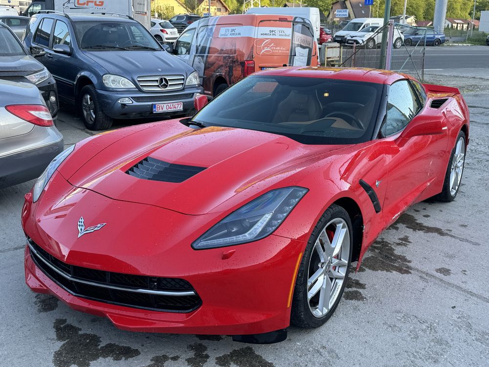 Chevrolet Corvette C7 480cp 2018 avariat usor