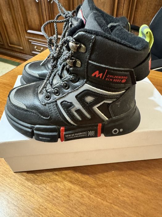 Зимные ботики на меху.