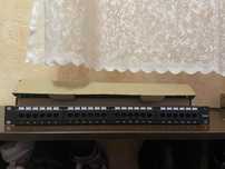Патч панель 6cat 24 порта