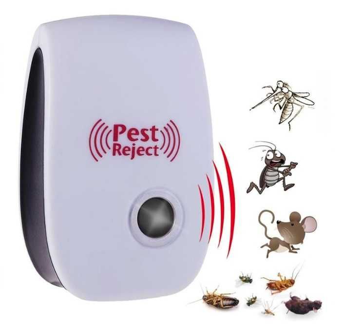 Ултразвуков уред против вредители Pest Reject комари насекоми мишки