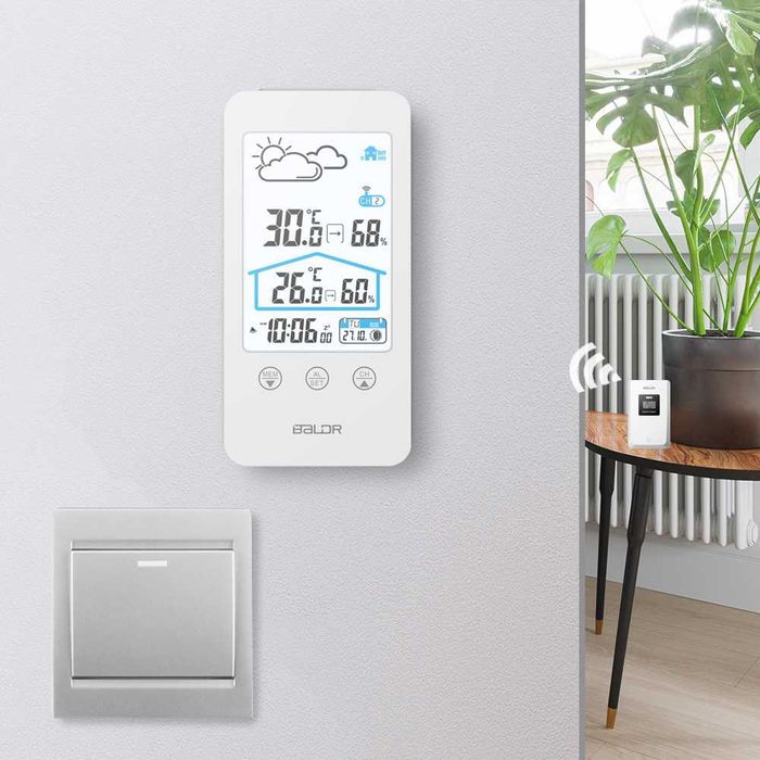 Метеорологична станция за вътрешна и външна употреба