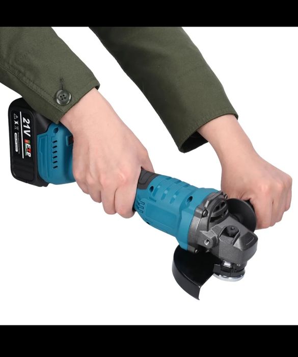 Polizor unghiular 125mm cu baterie si incarcator