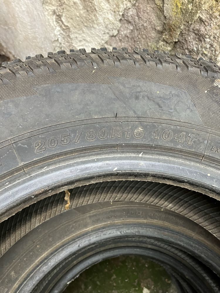 Гуми 205/80/16 втора употреба