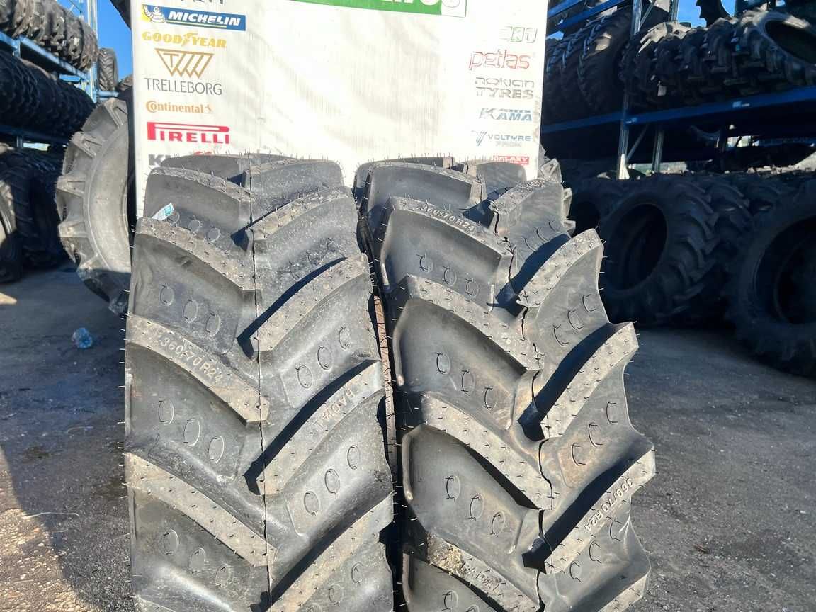 360/70R24 cauciucuri noi marca BKT pentru tractor fata