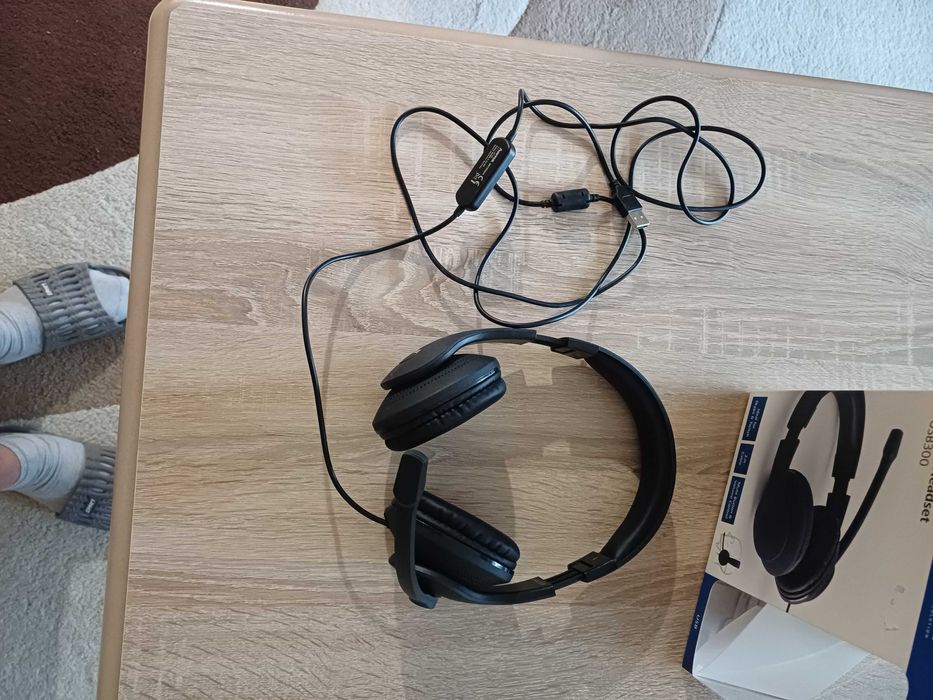 Слушалки Hama HS-USB300