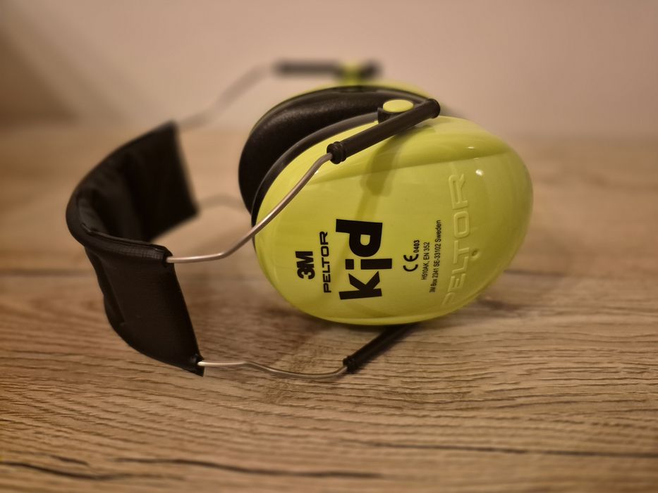 Casti de protectie auditiva, Peltor Kid,atenuare 27 dB SNR,verzi,175g