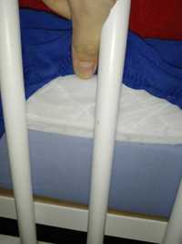 Детско легло с матрак и протектор