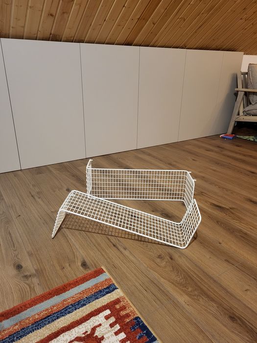 Etajera metalica alba Svenshult Ikea