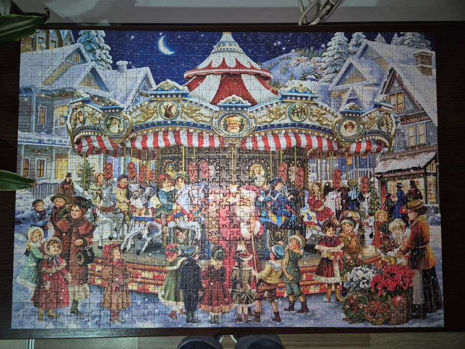 Vand puzzle 1000 piese Trefl tematica Craciun