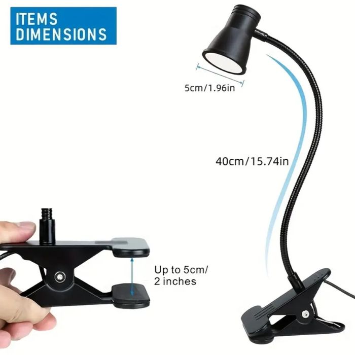 Лампа с USB и три вида светлина